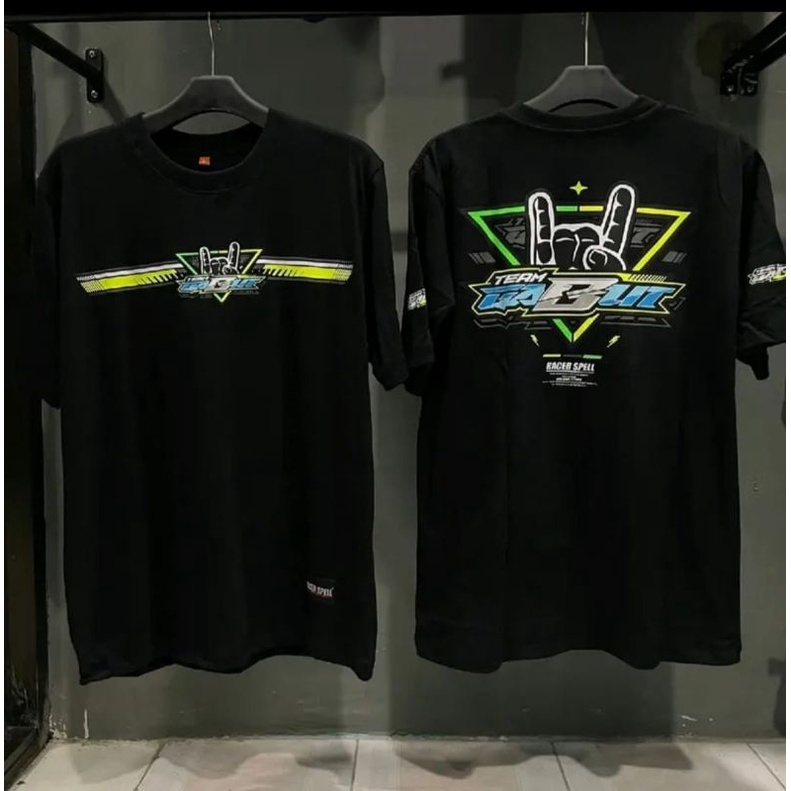 baju kaos racing team gabut Original