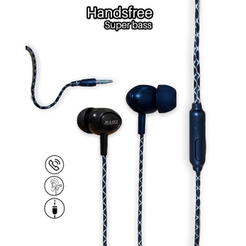 Handsfree  NASER Super Bass /Handsfree/Headset/Earphone Super Bass-High Quality/PRODUK ORIGINAL