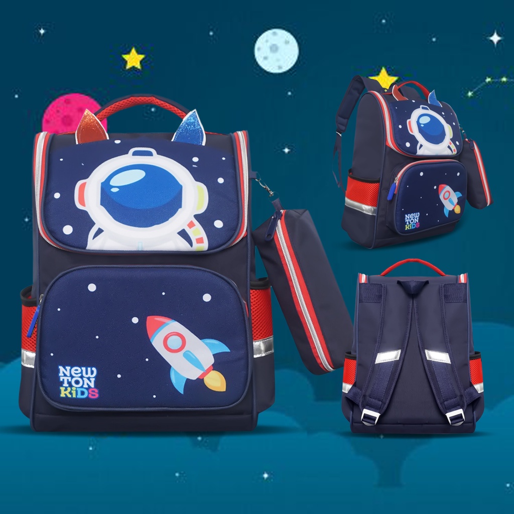 Newtonkids - Tas Ransel Susun Anak Paud Terbaru/Tas Ransel Sekolah Paud/Tas Newton Kids/Tas Ransel Karakter Anak/Tas Model Terbaru