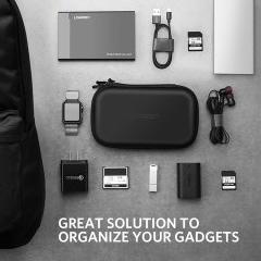 UGREEN Hardisk Pouch Case Storage Travel Sarung HDD Hard Case 40707