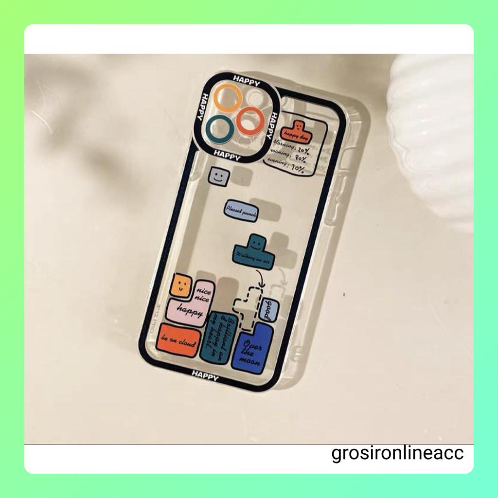 Casing Soft FH23 Tebal for Vivo V23e Y12 Y12s Y15 Y15s Y17 Y20 Y20i Y21 Y21s Y30 Y30i Y33s Y50 Y91 Y93 Y95