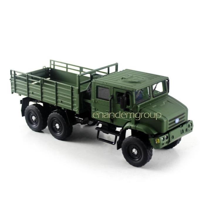 Diecast Miniatur Mobil Metal Mainan Mobil Truk Militer 1:32