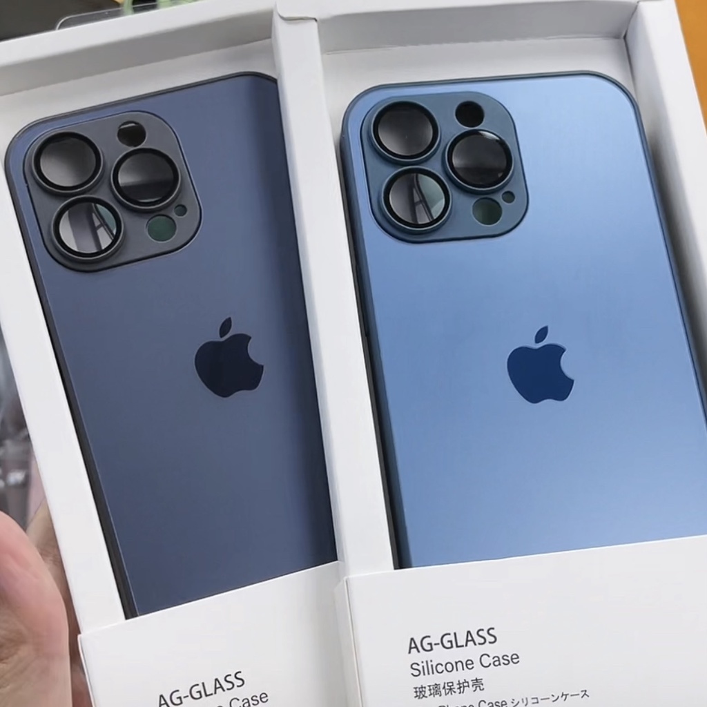 Dengan Lensa Film Frosted Hard Case Kompatibel Untuk IPhone 14 Pro MAX 11 12 13 Pro MAX Penutup Pelindung Kaca Mewah Dengan Kemasan