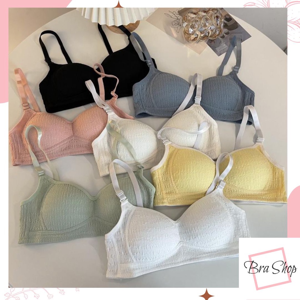 Bra Shop ~ BS 215 Bra BH Wanita Premium Seksi Pakaian Dalam Wanita  Model Cantik Tanpa Kawat