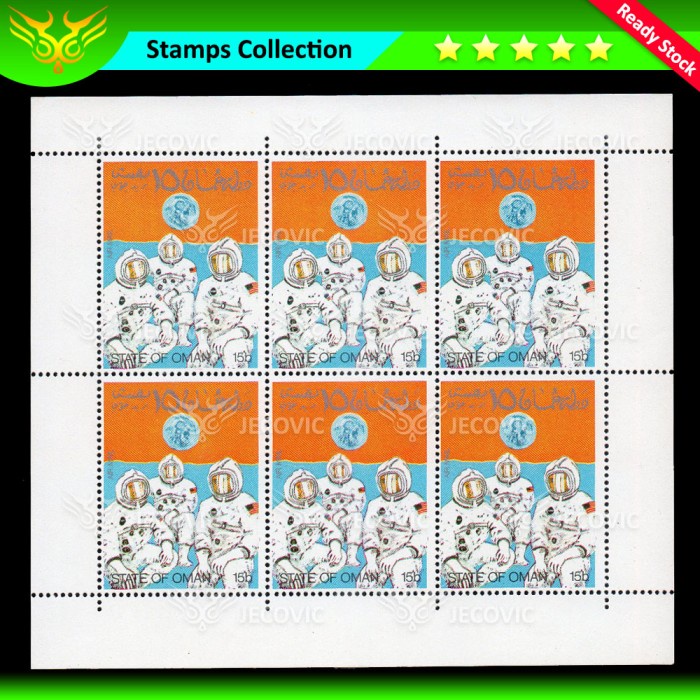 

Oman Astronauts , Prangko Sheets