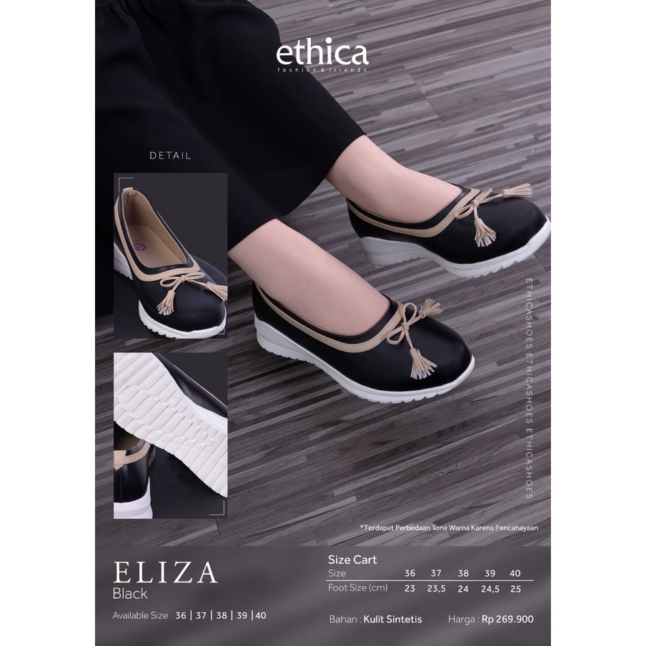 ETHICA ELIZA SHOES FOOTWEAR SERIES - SEPATU FLAT WANITA