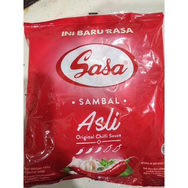 

Sambal Sasa Sachet