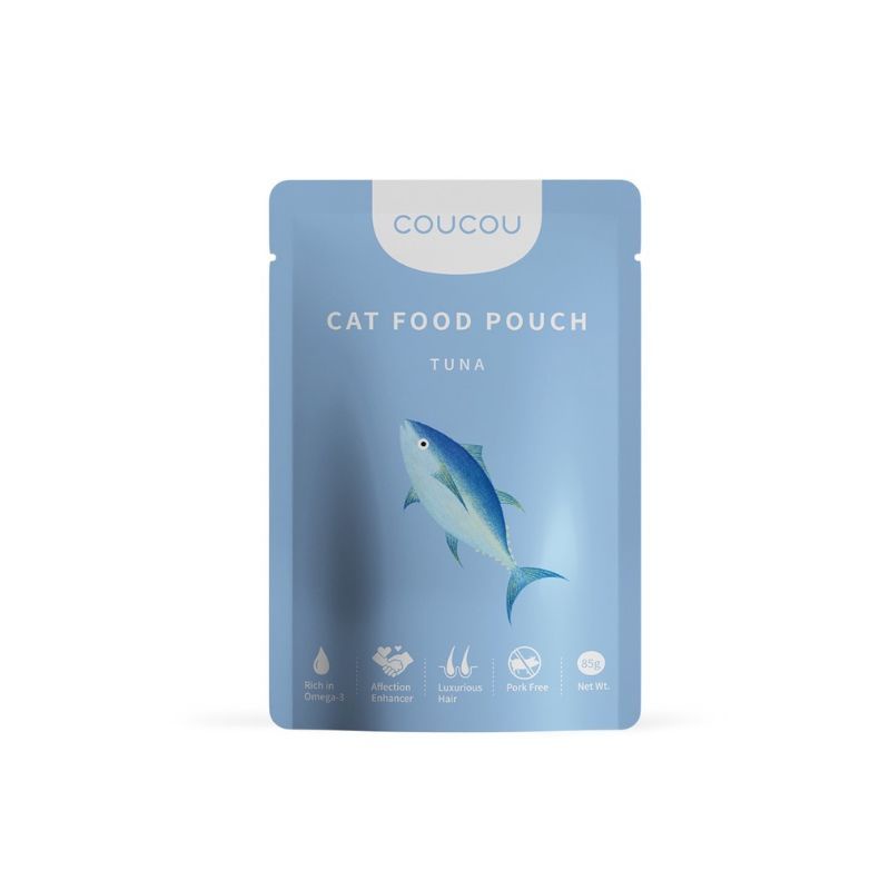 COUCOU wetfood pouch dus isi 12. makanan basah kucing coucou