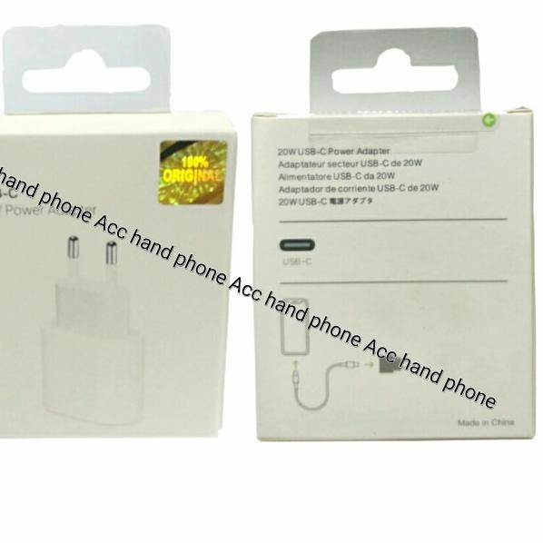Batok Adaptor Adapter Iphone 12 Iphone 12 Pro Max 12 Mini 20W Original