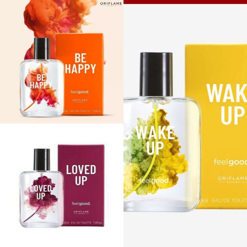 Be Happy Feel Good Eau de Toilette/Loved Up Feel Good Eau de Toilette/Wake Up Feel Good Eau de Toilette/Be Happy Shower Gel