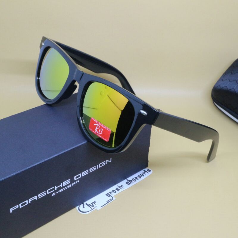 Kacamata Hitam Casual Sunglasses Korea Pria  Wanita R13 4013