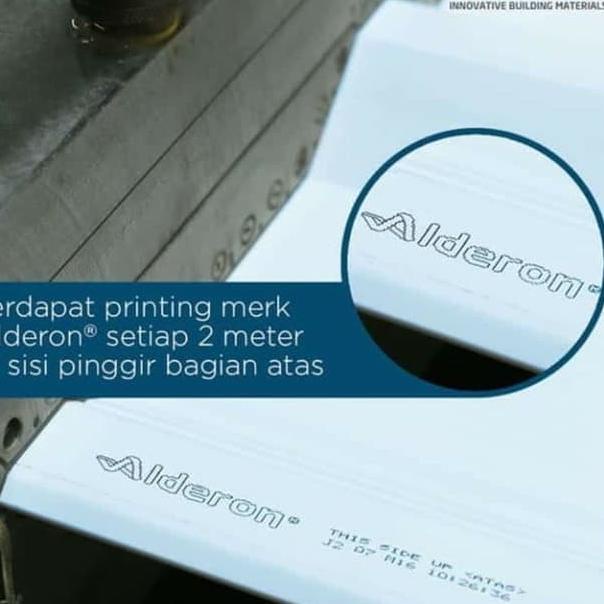 UPVC Alderon 10mm Semi Transparan (Transculent) 1/2 (setengah) Meter - Semi Transparan