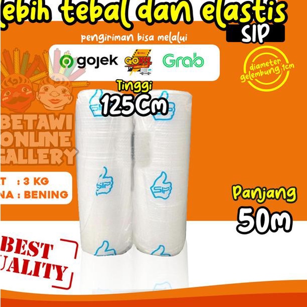 

Bubble Wrap Murah SIP - Putih, 3 KG
