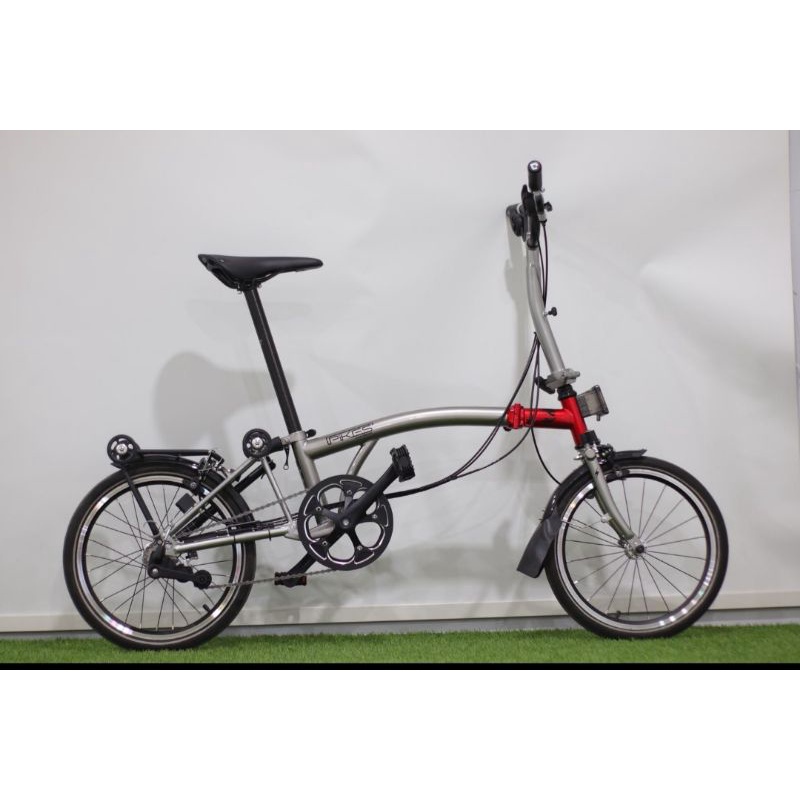 Jual Sepeda Lipat 16 Element Pikes Gen 2 Red Grey Special Edition