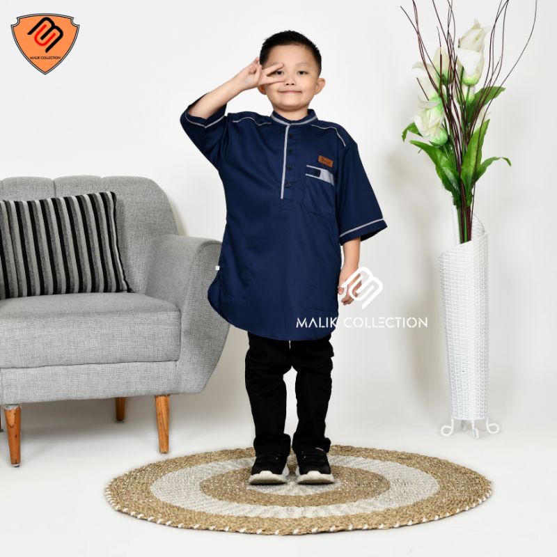 Baju Koko Kurta Anak premium plaki laki muslim usia 1 7 8 9 10  12 13 14 15b16 17 18 tahun tahun