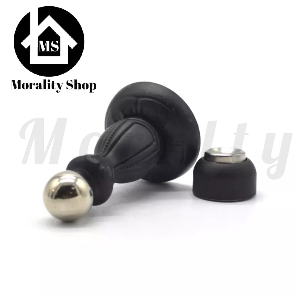 Door Stop Magnet Hitam Murah 686 DoorStop Penahan Pintu Ganjelan Pintu Door Stopper Stainless BLack