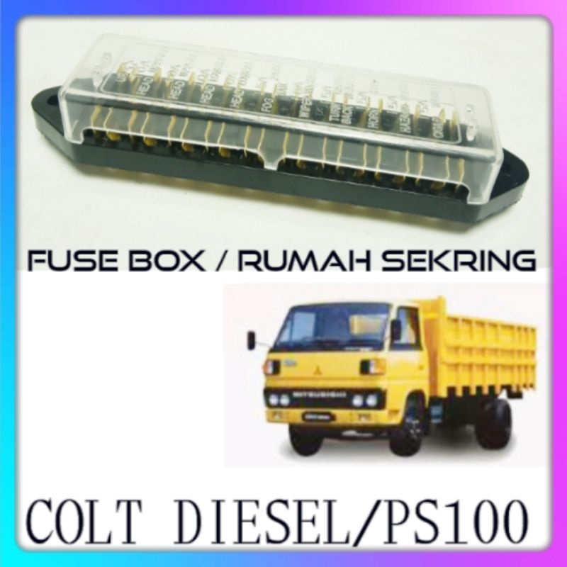 FUSE BOX RUMAH SEKRING PS100/PS120