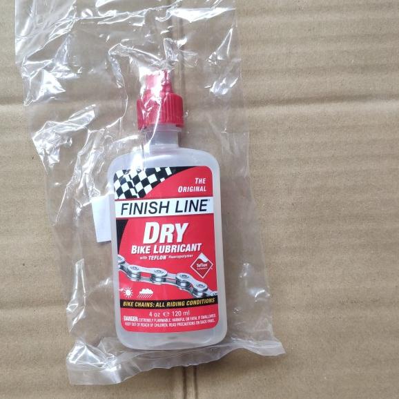 Finish Line Teflon Plus Dry Lube 120 ml. Pelumas Rantai Finish Line