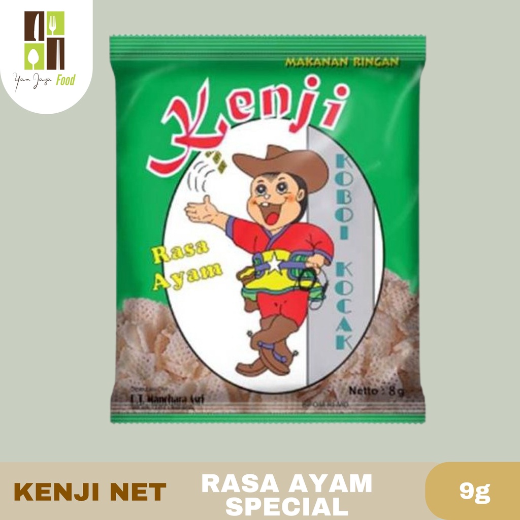 Kenji Net Dendeng Amerika/Ayam Special 9gr [10PCS]