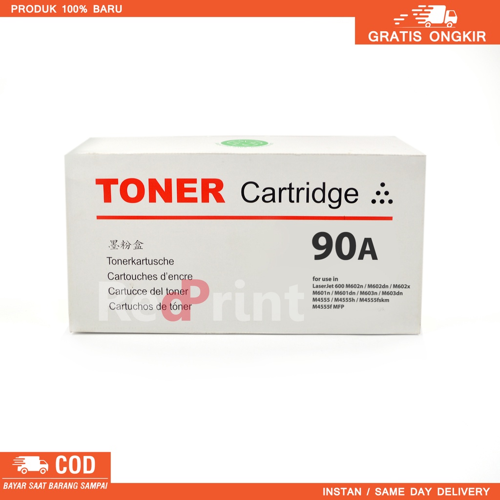 Toner Cartridge Compatible 90A HP LaserJet M4555, M4555h,M4555fskm, M4555f MFP, M602n, M601dn, M603DN