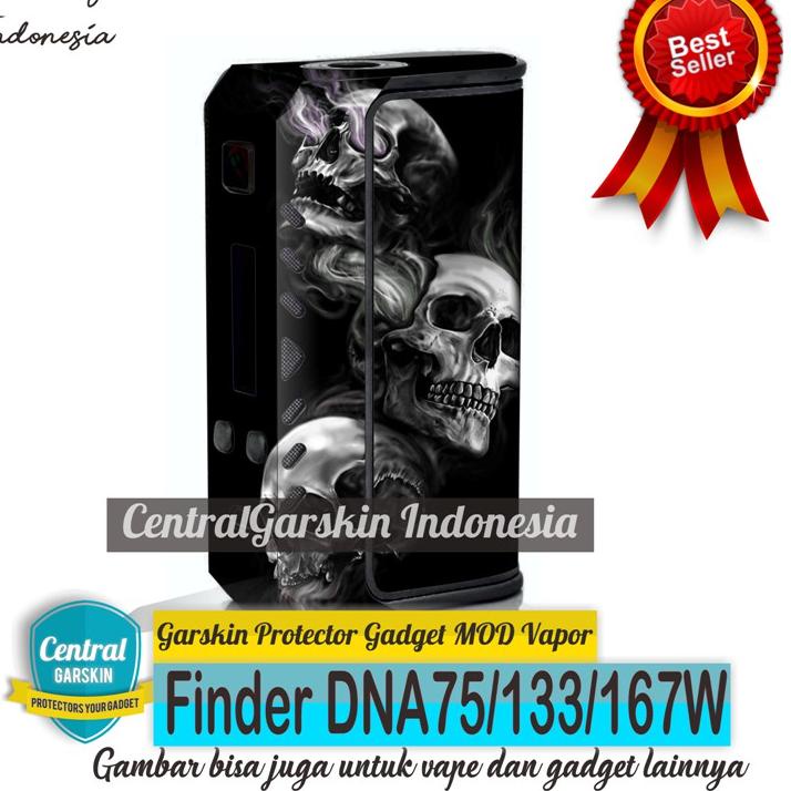 Terbaik Garskin Finder DNA 75 133 167 Skull Gratis Custom Gambar Bebas