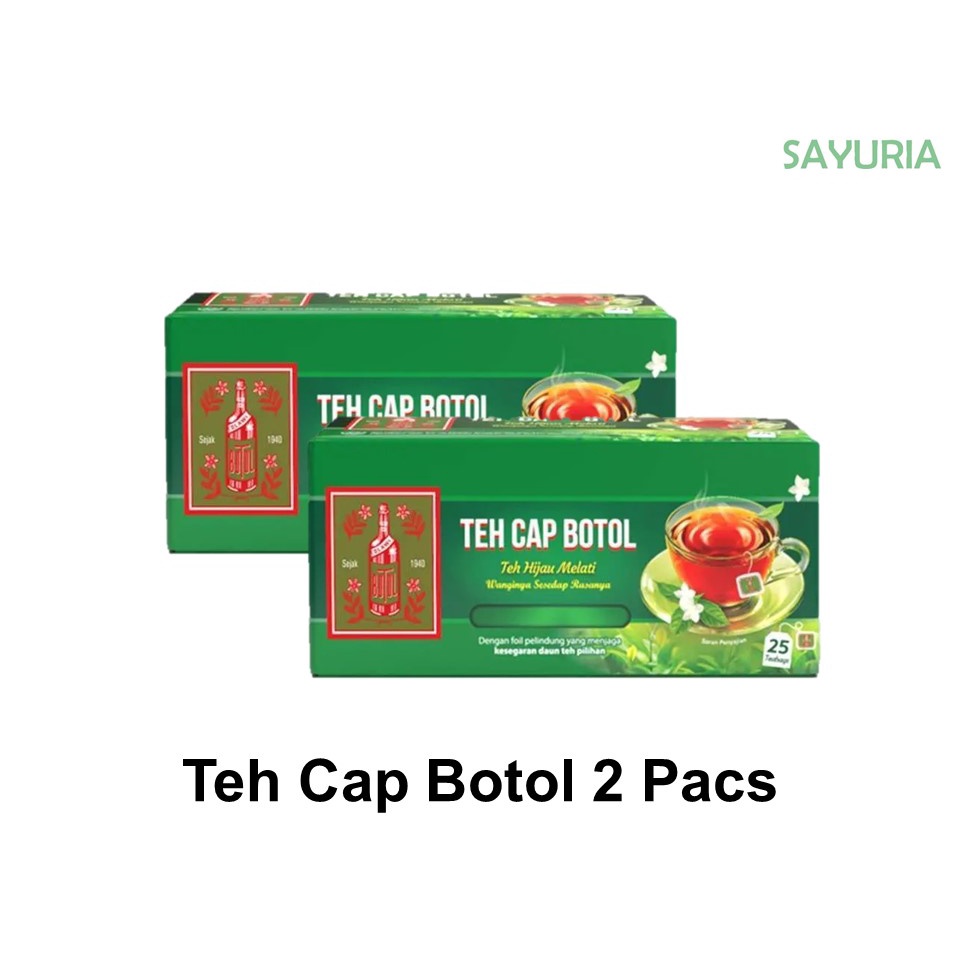 Jual Teh Celup Cap Botol Isi Sachet X Pacs Shopee Indonesia