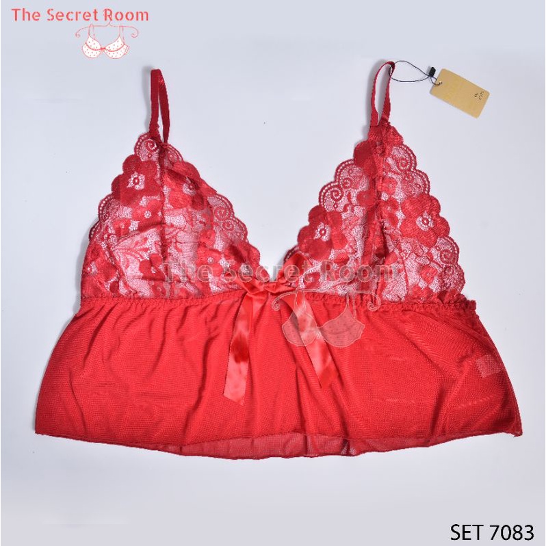 TALLY LINGERIE SET SEXY JUMBO 7083 I FREE SIZE | FIT 4XL