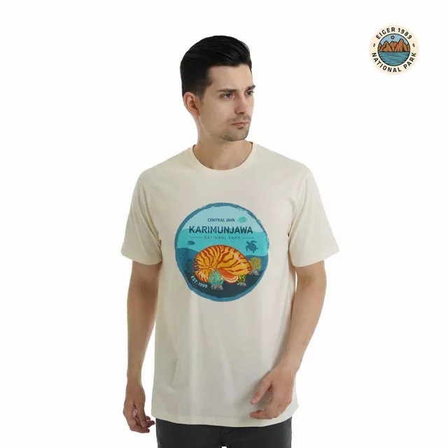 KAOS KARIMUNJAWA NATIONAL PARK TEES, WHT