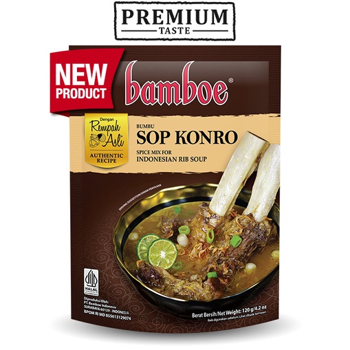 

Bamboe Bumbu Sop Konro Premium 120 gram