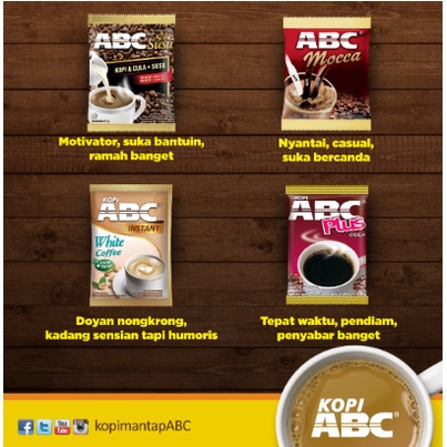 Kopi Susu ABC 10GR 1 Renceng