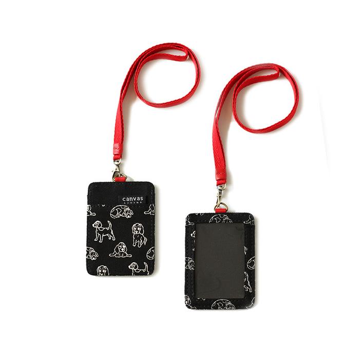 

ID Lanyard Billy Black Canvas Living