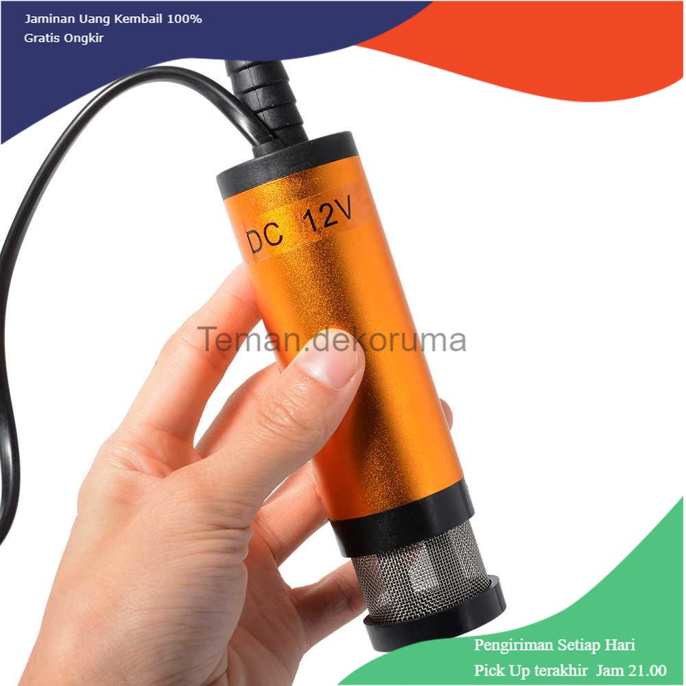 TD-PR2 Pompa Transfer Oli Bensin Mobil Elektrik 12V - CT