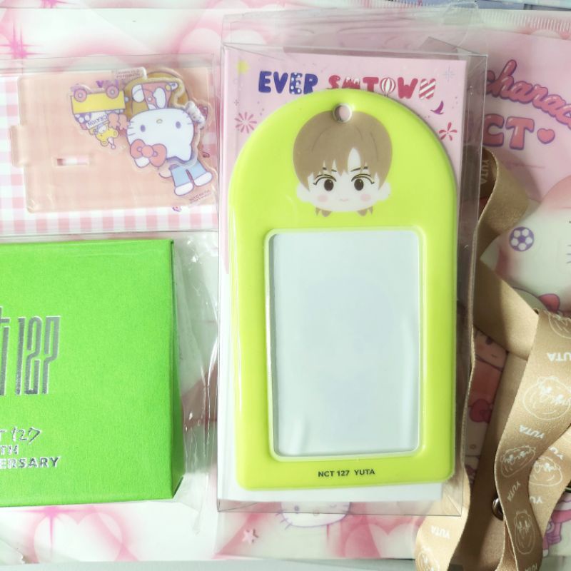 Assorted Yuta Merch Only NCT127 Merchandise SMTOWN Anniversary Necklace Sanrio Hello Kitty Everland 