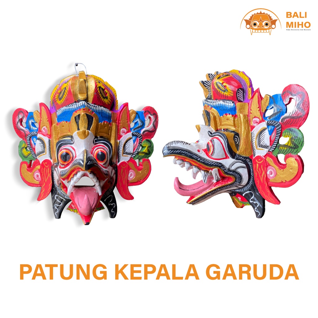 Jual Patung Kepala Garuda Topeng Garuda Pajangan Dinding Garuda