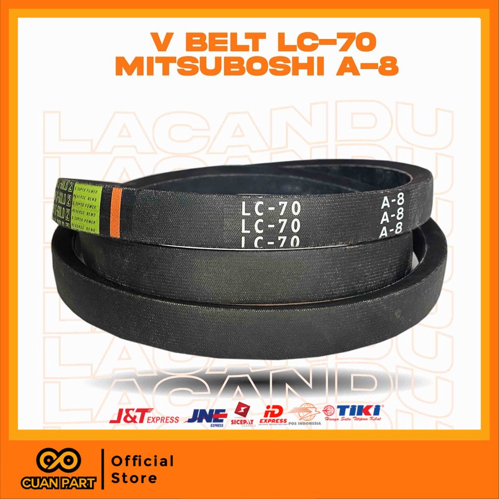 V BELT LC-70 MITSUBOSHI A-8 for COMBINE HARVESTER CUAN PART