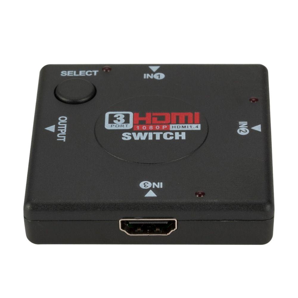 Top Output Mini3 Untuk HDTV 1080P HDMI Untuk Switch HUB Adapter Converter HUB Untuk Switch