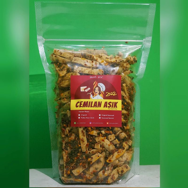 

BASRENG PEDAS DAUN JERUK 250GR CEMILAN ASIK