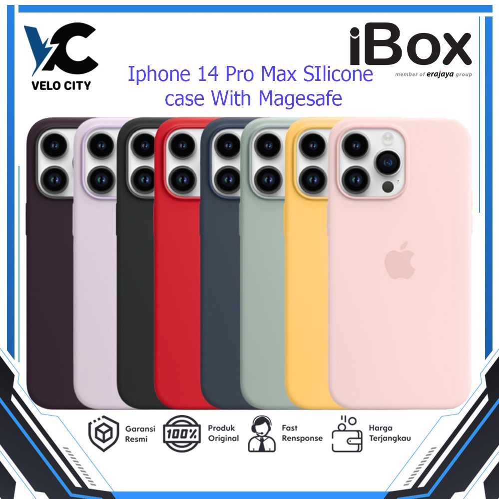 iPhone 14 Pro Max Silicone Case with MagSafe Original iBox