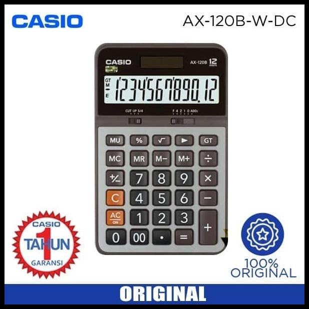 

Kalkulator Casio Ax 120B