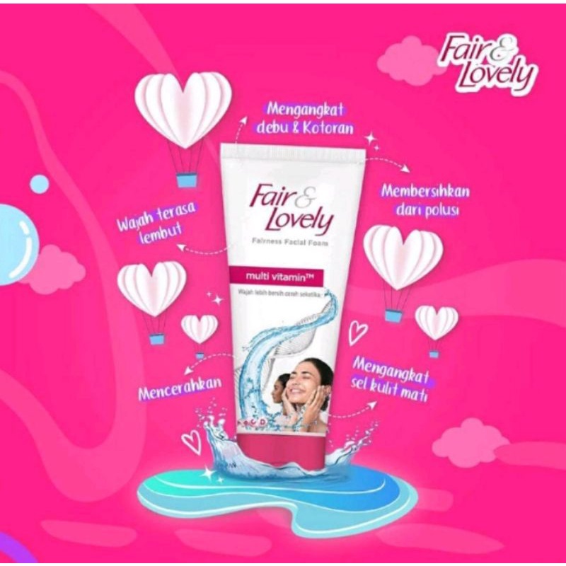 Fair &amp; Lovely Facial Wash 100gr