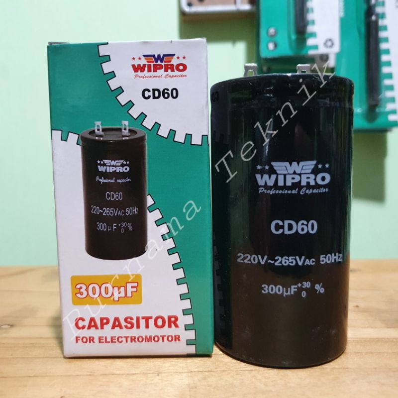 Capasitor Wipro 300UF Capasitor Elmo Wipro 300UF