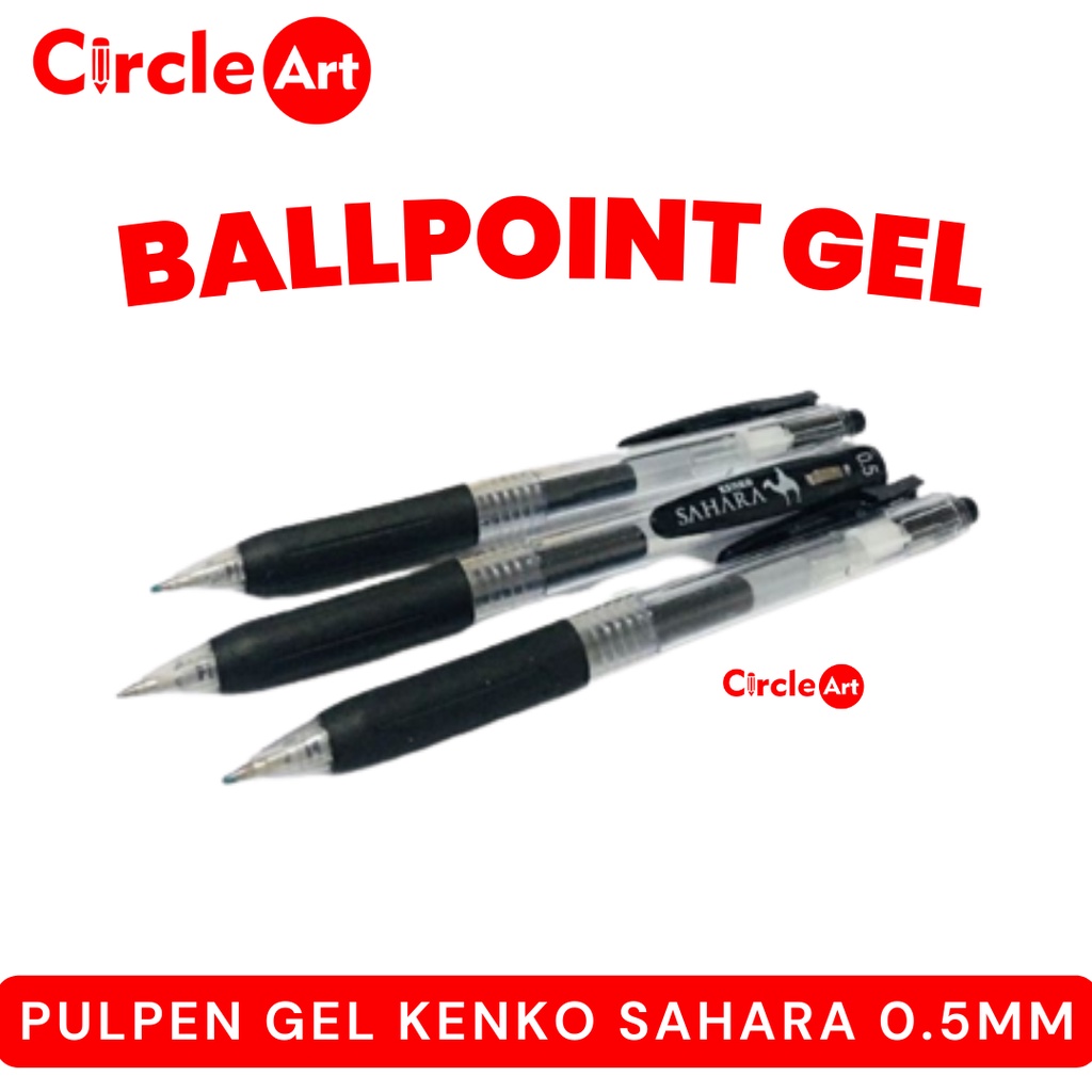 Jual Termurah Kenko Gel Pen Sahara Pulpen Gel Kenko Sahara Mm Gel Pen Pulpen Pena Hitam