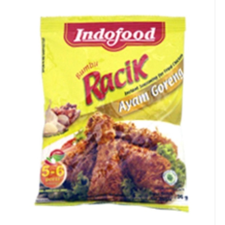 

( SATUAN ) INDOFOOD bumbu racik ayam goreng 26gr isi 10PCS