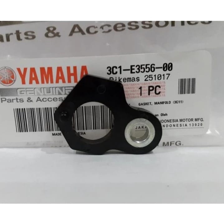 GASKET PAKING FIBER INTAKE INTEK INJEKTOR VIXION OLD LAMA ASLI ORI YAMAHA 3C1 E3556 00