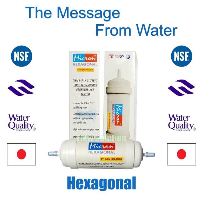 Purifier Hexagonal Micron Hexagonal Filter Alkalinity Hexagonal Inline