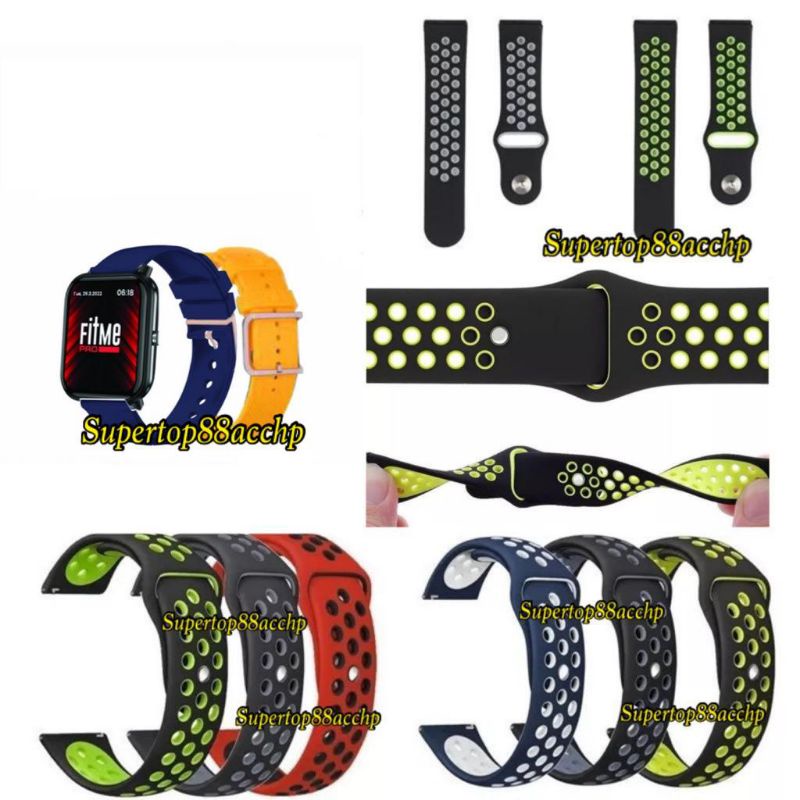 Tali Jam Strap Vyatta Fitme XP / Fitme XPS / Fitme One New - Nike Rubber Silikon Sporty