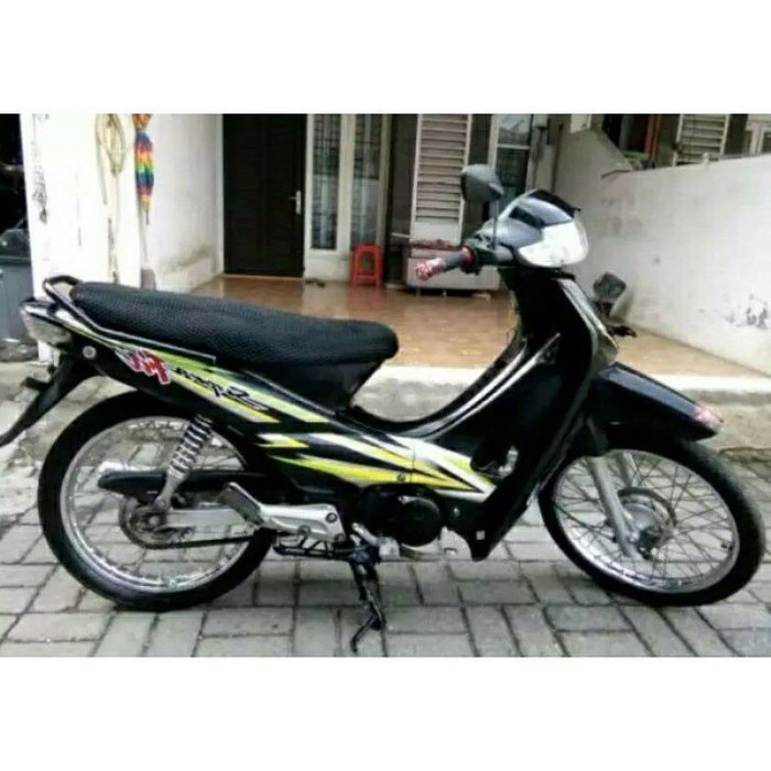 Kulit Jok Motor Supra Fit BAHAN ORI Sarung Jok Motor Honda Supra Fit g
