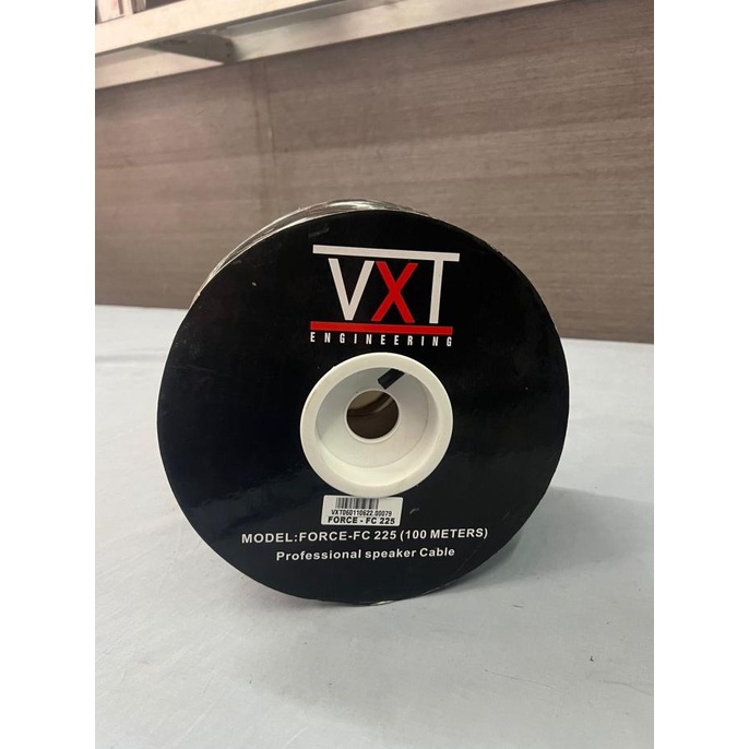 Kabel Speaker Vxt - Force 225 - 2X2.5 Mm - 100 Mtr