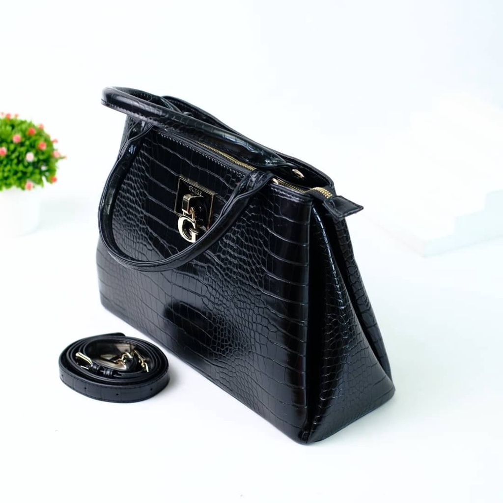 [7.7 Boombastis Sale⚡] - TAS WANITA IMPORT BRANDED GS GS149 SATCHEL BAG PREMIUM