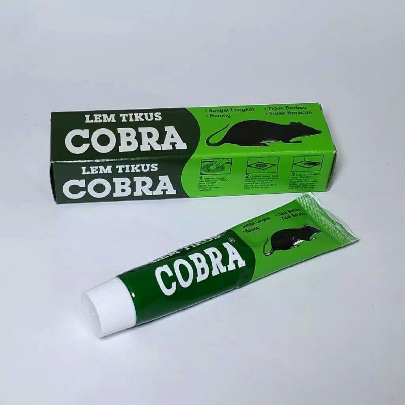 Lem Tikus Cobra Lem Tikus Sangat Lengket Ampuh Basmi Tikus Ecer Satuan / COBRA Lem Tikus / Lem Perangkap Jebakan Tikus / Mouse Glue